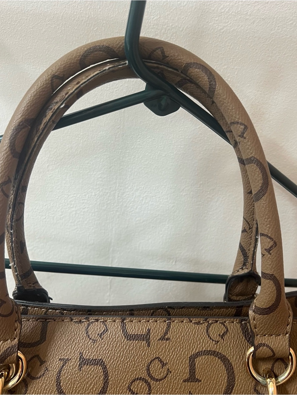 GUESS Factory Mandarina Logo Compartment Satchel - Picture 3 of 12